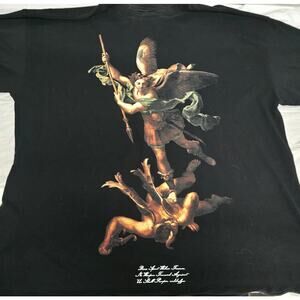 Darc Sport Triumph Raw Hem Premium Oversized Large  Saint Michael the Archangel